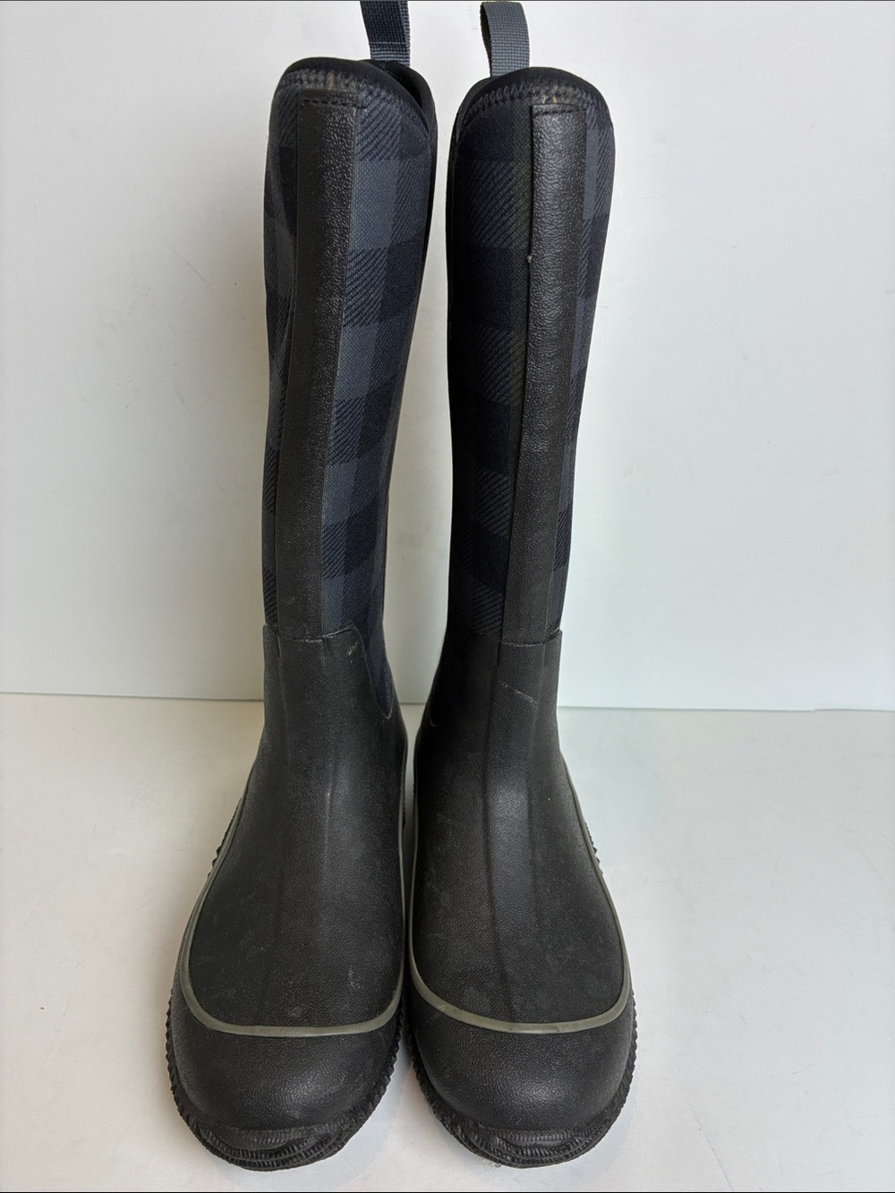Muck Boot CO The Original- Hale Plaid Women’s Size 7 Tall Waterproof Boots - Picture 4 of 9